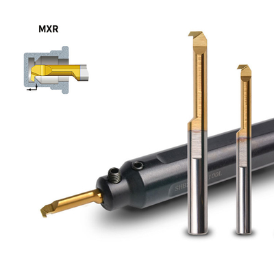 เครื่องมือเจาะคาร์ไบด์ MXR ด้วยความละเอียด Plusmn 0.005mm สําหรับเจาะความละเอียดสูง