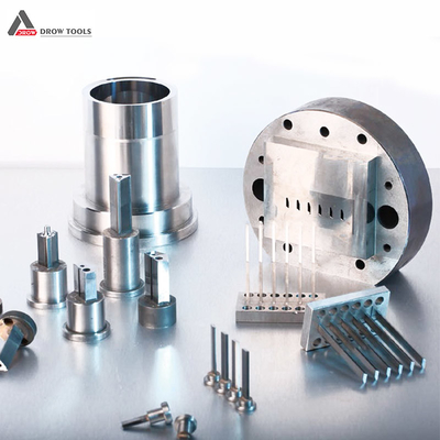 องค์ประกอบหม้อเจาะ Tungsten Carbide ความแม่นยําสูงสําหรับการโกง การติดตั้งสปริง