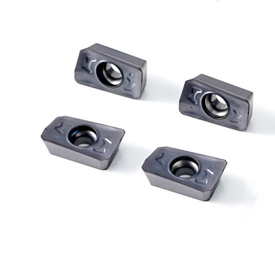 APMT Carbide Milling Inserts สําหรับการบดครึ่งเสร็จความเร็วสูงที่มีประสิทธิภาพบนวัสดุต่างๆที่มีการเคลือบที่ก้าวหน้า