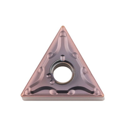 เม็ดมีดกลึง TNMG160404-TM คาร์ไบด์ สำหรับเครื่องจักร CNC สำหรับการกลึงโลหะผสมไทเทเนียม เม็ดมีดกลึงอลูมิเนียม