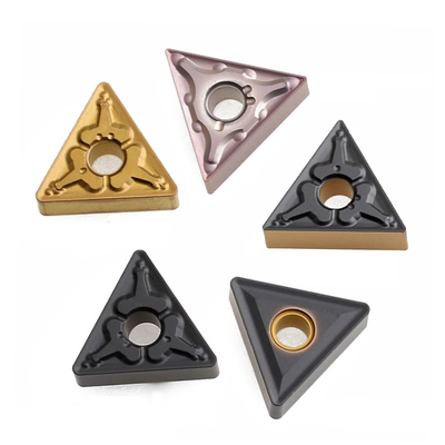 เม็ดมีดกลึง TNMG160404-TM คาร์ไบด์ สำหรับเครื่องจักร CNC สำหรับการกลึงโลหะผสมไทเทเนียม เม็ดมีดกลึงอลูมิเนียม