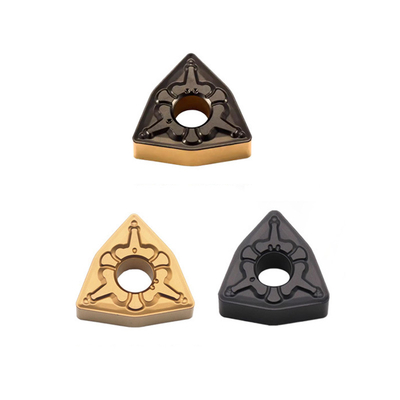 WNMG080404-TM เม็ดมีดกลึงคาร์ไบด์ CNC แบบเปลี่ยนได้สำหรับโลหะผสมทนความร้อนและวัสดุที่ไม่ใช่เหล็ก