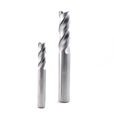 คาร์ไบด์ U-Groove End Mill สําหรับอะลูมิเนียม 3 ฟลอยต์ DLC ผิวเคลือบ