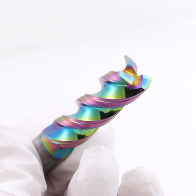 หัวกัดกัดคาร์ไบด์ทังสเตนเคลือบ DLC สำหรับการตัดเฉือน CNC อะลูมิเนียม